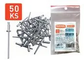 Extol Premium 8813833A Nity trhacie hliníkové 2,4x10mm, 50ks