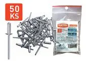 Extol Premium 8813853A Nity trhacie hliníkové 4,0x9,6mm 50ks