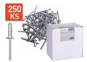 Extol Premium 8813878 Nity trhacie hliníkové, 6,4x19mm, 250ks