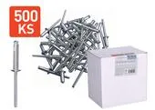 Extol Premium 8813858 Nity trhacie hliníkové, 4,0x19mm, 500ks