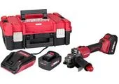 Worcraft XCUBE003 Toolboxc Uhlová brúska CAG-S20LiBS 125 mm, 2x 4.0 Ah aku