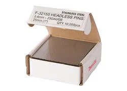 Makita F-32155 Klince – pinky pozink 25mm 10000ks
