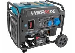 Heron 8896233 Elektrocentrála invertorová rámová 1F, 6,5kW, 9,5HP, elektrický štart s DO