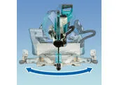 Makita DLS211ZU Aku pokosová píla 2x18V