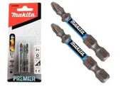 Makita E-03296 Bit Impact Premier 2ks PZ 1, 50mm