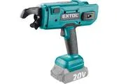 Extol Industrial 8791861 Viazač armatúr aku Share20V, bez aku, drôt 0,8mm, oko 8-34mm, bezuhlíkový motor