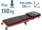 Extol Premium 8863302 Ležadlo dielenské kovové, max. 150kg, 910x410x120mm, 6 koliesok