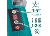 Extol Industrial 8791861 Viazač armatúr aku Share20V, bez aku, drôt 0,8mm, oko 8-34mm, bezuhlíkový motor