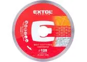 Extol Premium 8803022 Kotúč rezný diamantový plný, ø125x1,1mm, diamant 6mm, mokré rezanie