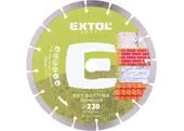 Extol Premium 903035 Kotúč rezný diamantový segmentový, 230x2,6mm, suché rezanie