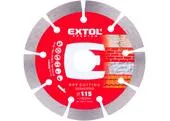 Extol Premium 8803011 Kotúč rezný diamantový segmentový, ø115x1,8mm, suché rezanie