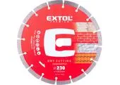 Extol Premium 8803015 Kotúč rezný diamantový segmentový, ø230x2,6mm, suché rezanie