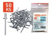 Extol Premium 8813851A Nity trhacie hliníkové 4,0x6,4mm 50ks