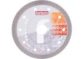Fortum 4763042 Kotúč rezný diamantový Turbo Thin Cut, ø125x1,2mm, diamant 10mm, suché a mokré rezanie