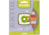 Extol Craft 903052 Kotúč rezný diamantový Turbo, 125x2,0mm, suché a mokré rezanie