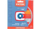 Extol Premium 8803022 Kotúč rezný diamantový plný, ø125x1,1mm, diamant 6mm, mokré rezanie