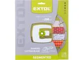 Extol Premium 903035 Kotúč rezný diamantový segmentový, 230x2,6mm, suché rezanie