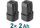 Extol Industrial 8791152 Vŕtačka akumulátorová 16V, 2x 2Ah, 50Nm