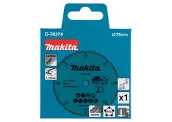 Makita D-78374 Segmentový rezný kotúč 76x10mm