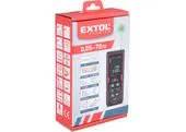 EXTOL PREMIUM 8820047 Merač vzdialenosti laserový do 70m, ±2mm, zelený laser, LCD