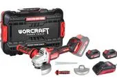Worcraft CAG-S20LiBM Uhlová brúska 125 mm, ShareSYS , 2x 4.0 Ah