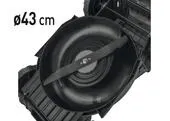 EXTOL INDUSTRIAL 8791903 Kosačka na trávu aku Share20V, bez aku, 43cm, bezuhlíkový motor