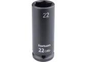 FORTUM 4703222 Kľúč nástrčný rázový, 1/2'', 22mm