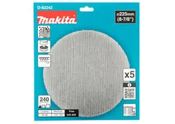 Makita D-82236 Brúsny papier sieťovaný ø225mm Z180, 5ks