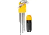 Sada kľúčov Strend Pro HK7008, 9 dielna, T10-T50, Torx, Cr-V, zástrčná