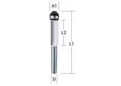 Makita D-47743 Fréza stopková s ložiskom D-8 12,7x 26 x 68,5MM