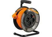 Kábel Strend Pro DG-FB04 predlžovací, L-15 m, IP20, na bubne, prierez 1,5 mm2