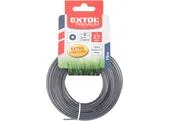 EXTOL Premium 8870906 Lanko do kosačky, 2,7mm, 15m, kruhový profil