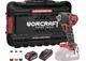 Worcraft CIW-S20LiBM-750 ShareSYS SET Uťahovák 20V Li-Ion, rázový, 800 Nm, 1/2" square, v kufríku