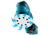 Makita DBO180Z Aku excentrická brúska 125mm, 18V