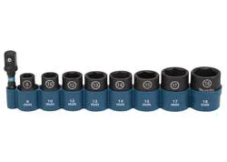 Makita E-16639 Sada nástrčných kľúčov 3/8", 9ks