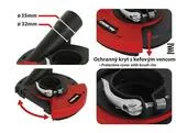 Strend Pro DP128 Odsávací kryt na uhlovú brúsku 115/125 mm
