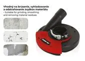 Strend Pro DP128 Odsávací kryt na uhlovú brúsku 115/125 mm
