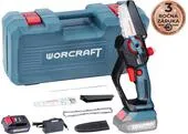 SET Píla Worcraft Home CHS-S20LiBCM ShareSYS, 20V Li-ion, 4" reťaz, BRUSHLESS, mini reťazová + EXTRA 6" reťaz a lišta, v kufríku