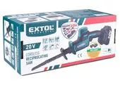 Extol Industrial 8791828 Píla chvostová kompaktná aku Share20V, 1x 2Ah, bezuhlíkový motor