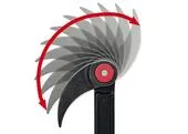 Fortum 4751997 Páčidlo kované s nastaviteľnou hlavou, dĺžka 450mm, 12 polôh
