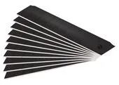 Fortum 4780007 Brity olamovacie do univerzálneho noža, 10ks, 18x0,5mm, 7 segmentov, čierne, SK2, SK2
