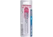 Fortum 4780007 Brity olamovacie do univerzálneho noža, 10ks, 18x0,5mm, 7 segmentov, čierne, SK2, SK2