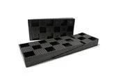 Klinok MA6656, 22x45x150 mm na montáž okien a dverí, plastový