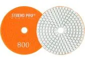 Kotúč Strend Pro Premium P800, 100 mm, leštiaci, diamantový, suchý zips, za mokra leštenie brúsenie