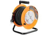 Strend Pro CR038 Predlžovací kábel 4 zásuvky, L-30 m, IP44, guma
