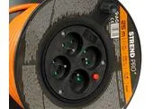 Strend Pro DG-4ZR-FB04 Predlžovací kábel na bubne 25 m 213053