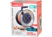 Strend Pro DG-4ZR-FB04 Predlžovací kábel na bubne 25 m 213053