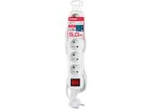 Strend Pro DG-F805BK 05,00 m Predlžovací kábel 5 zásuviek + vypínač