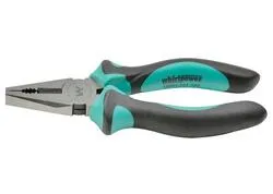 Whirlpower 15602-133 160 mm Kliešte s okrúhlym nosom, Cr-V, Satin, DIN5745