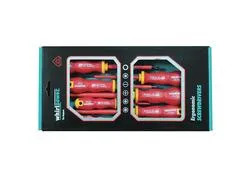 Whirlpower 102-105 Sada skrutkovačov elektrikárska, 5 dielna, VDE 1000, Ergonomic